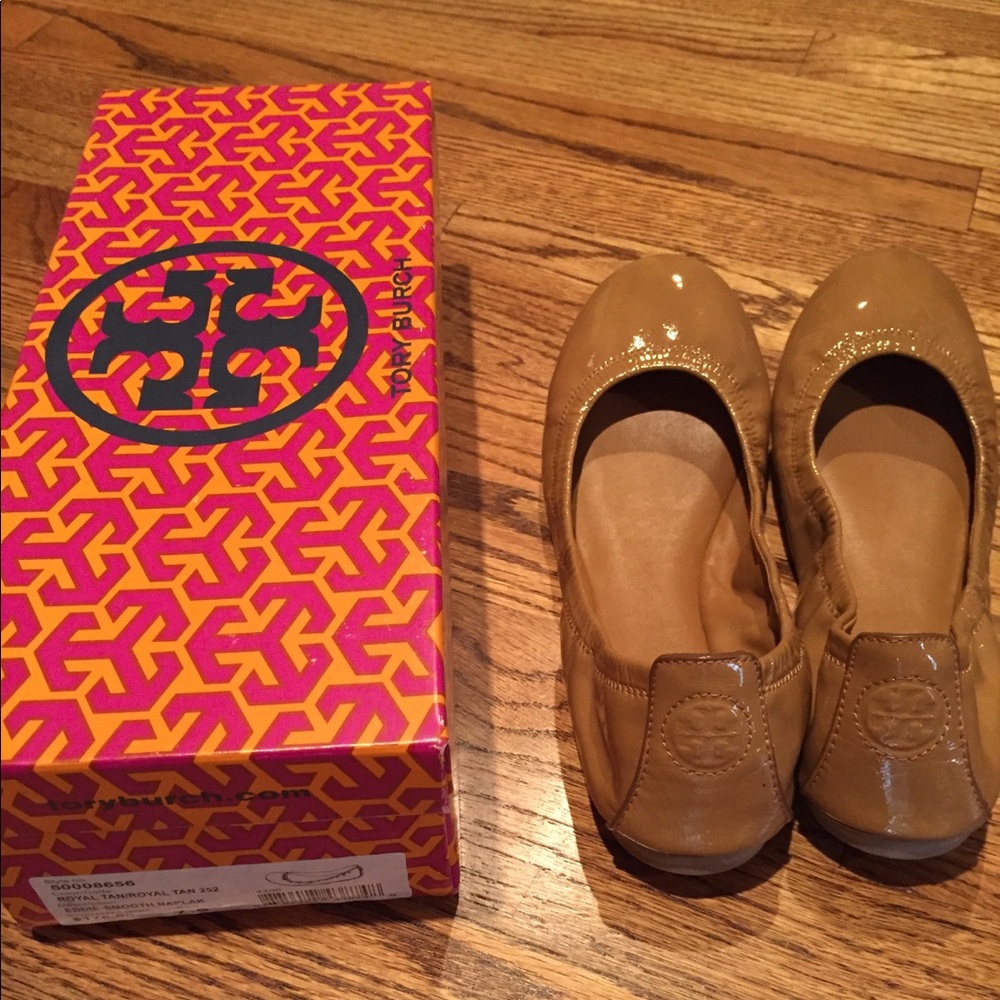Tory Burch Eddie flats EUC - worn once